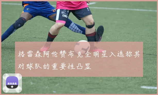 格雷森阿伦赞布克全明星入选称其对球队的重要性凸显